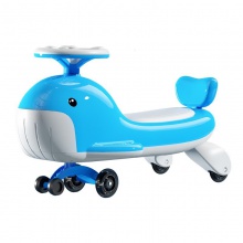 儿童1-3岁男女宝宝滑行车摇摆车 扭扭车平衡车四轮车带灯光音乐