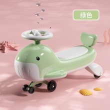 儿童1-3岁男女宝宝滑行车摇摆车 扭扭车平衡车四轮车带灯光音乐