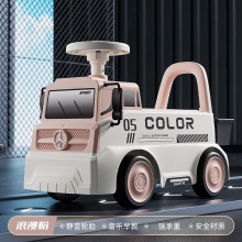 儿童挖掘机滑行工程车可坐人可挖土1-3宝宝滑行车溜溜车工程滑行车