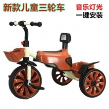 儿童三轮车1-6岁男女宝宝助力脚踏车单车幼儿自行车摩托车玩具车