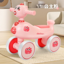 儿童滑行车1-3岁宝宝音乐灯光四轮防侧翻助步车小孩泡泡车