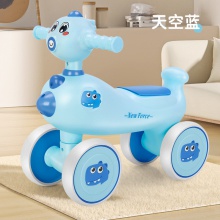 儿童滑行车1-3岁宝宝音乐灯光四轮防侧翻助步车小孩泡泡车