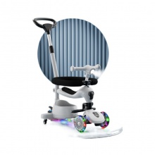 儿童滑板车宝宝0-3-6岁可坐可推可滑行婴幼儿多种功能滑行车遛娃车