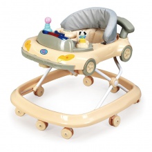 儿童学步车带玩具带灯光适用于7-15个月婴儿PP学步车