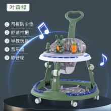婴儿学步车防o型腿多种功能防侧翻宝宝可坐可推学行车起步车