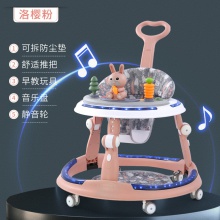 婴儿学步车防o型腿多种功能防侧翻宝宝可坐可推学行车起步车