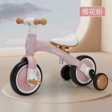 宝宝平衡车儿童滑行车脚蹬后辅助轮可一键拆卸平衡车儿童1·5岁宝