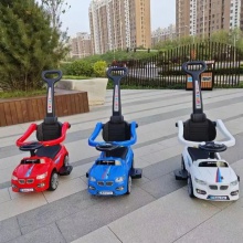 儿童手推3岁以上的汽车/带音乐的婴儿摇摆车推把滑行车