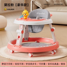 学步车防o型腿婴儿多种功能防侧翻手推车宝宝可坐可推学行车学走车