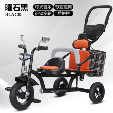 儿童三轮车双人宝宝脚踏车双胞胎手推车婴儿轻便童车大号1-2-3岁