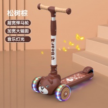 儿童滑板车1-6岁男女孩三合一可坐可骑可折叠滑滑玩具车