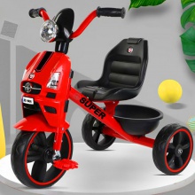 厂家儿童三轮车脚踏车宝宝可骑脚蹬童车自行车灯光音乐储物箱