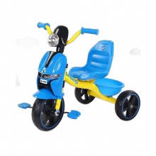 厂家儿童三轮车脚踏车宝宝可骑脚蹬童车自行车灯光音乐储物箱
