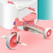 儿童三轮车宝宝手推车脚踏车1-2-3岁男孩女孩轻便幼童静音滑行车