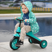 儿童三轮车宝宝手推车脚踏车1-2-3岁男孩女孩轻便幼童静音滑行车
