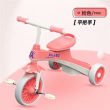 儿童三轮车宝宝手推车脚踏车1-2-3岁男孩女孩轻便幼童静音滑行车