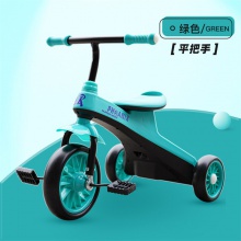 儿童三轮车宝宝手推车脚踏车1-2-3岁男孩女孩轻便幼童静音滑行车
