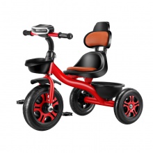 轻便儿童三轮车宝宝自行车手推车脚踏车大号童车岁金属