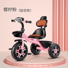 轻便儿童三轮车宝宝自行车手推车脚踏车大号童车岁金属