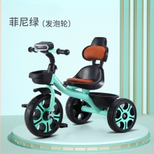 轻便儿童三轮车宝宝自行车手推车脚踏车大号童车岁金属