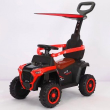 儿童滑行车手推婴儿摇摆车儿童电动车带推把护栏儿童玩具车