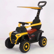 儿童滑行车手推婴儿摇摆车儿童电动车带推把护栏儿童玩具车