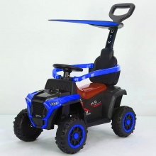 儿童滑行车手推婴儿摇摆车儿童电动车带推把护栏儿童玩具车