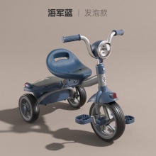 新款儿童三轮车脚踏车自行车1-5岁小孩宝宝可折叠男孩女孩玩具车