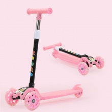 儿童滑板车可折叠米高溜溜车 三3合一带座椅1-8岁脚踏滑滑车