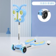 儿童滑板车蛙式2-6-12岁以上男女小孩四轮闪光宝宝双脚踏板剪刀车