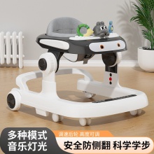 新款宝宝学步车防o型腿婴儿多种功能防侧翻手推车可推学行车起步车