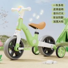 新款儿童多种功能平衡车三轮车音乐灯光防侧翻2-6岁男女宝宝玩具车