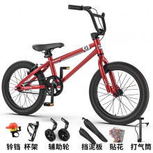 新款16寸20寸儿童自行车 宝宝童车脚踏车简易款自行车 山地自行车