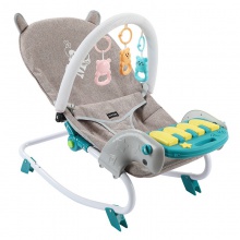 哄娃神器脚踏琴婴儿摇摇椅自动安抚宝宝平衡懒人摇篮躺椅可调节