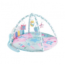 宝宝健身架脚踏琴新生儿遥控音乐玩具 婴幼儿脚踏钢琴架