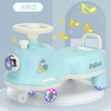 儿童新款扭扭车男女孩音乐灯光溜溜车儿童新奇玩具地摊