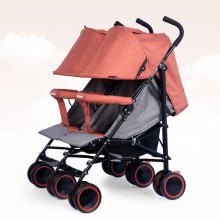 婴儿车双胞胎推车可坐可躺轻便可折叠婴儿车双胞胎推车可坐可躺