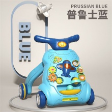 新款学步车多种功能音乐灯光手推车 防侧翻带增重水箱 可调速助步车