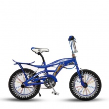 真空胎铝轮BMX小轮车 20#/24#前轮360度可转表演车 流线款