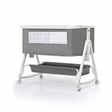 婴儿床宝宝床多种功能可移动拼接大床折叠便携式新生儿床摇篮床