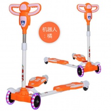 滑板车儿童玩具剪刀蛙式车多种功能4到8岁双脚分开初学者3—6岁宝宝