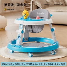 防侧翻男女宝宝助步车可推玩具学走路车婴儿学步车防O型腿多种功能