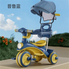 儿童三轮车脚蹬车小孩脚踏车滑行车婴儿推车宝宝玩具车溜溜车