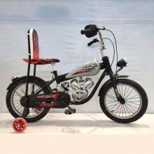 太子摩托车 儿童自行车  bike 铁轮 带灯 摩托款自行车 脚踏自行车