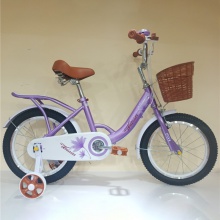 厂家供应儿童自行车12-16寸童车宝宝单车带辅助轮公主自行车