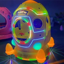 新款户外摆摊儿童汽车电动车亲子双人电动神舟号碰碰车游乐设备厂