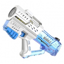 新款太空泡泡枪电动连发泡泡机儿童手持全自动吹泡泡玩具