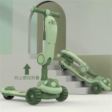 儿童滑板车1-8岁男女宝宝三合一可坐可骑溜溜滑行车卡通滑板车