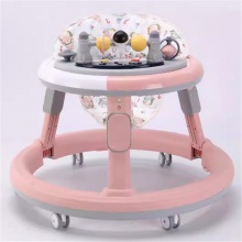 婴儿学步车防O型腿多种功能防侧翻女孩男宝宝可坐儿童助步车