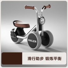 儿童平衡车滑行车新款车三轮车防侧翻灯光溜溜车1-3岁滑步车
